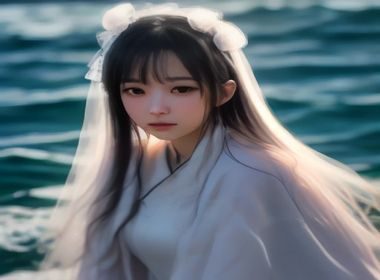 浪漫爱情电影男女主角在夕阳海边相拥，温暖金色光线，画面唯美治愈，高清免费播放